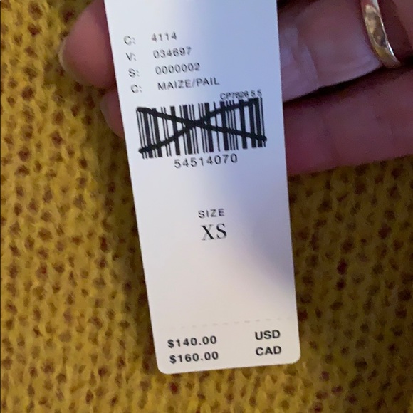 Anthropologie Maize/Pail Long Cardigan - Picture 4 of 7